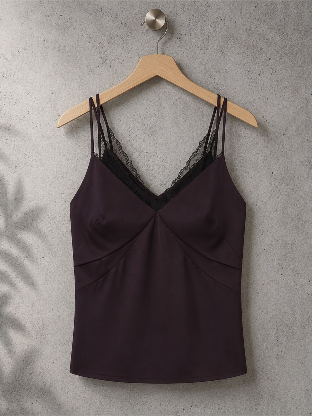 BOSS Hugo Boss Beya Deep Plum Camisole US Size 6 NWT